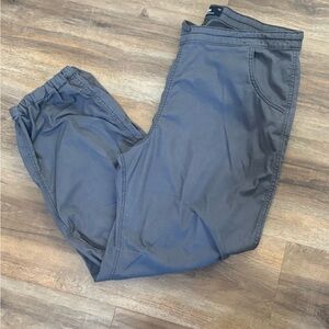 Hollister Men's Charcoal Baggy Joggers